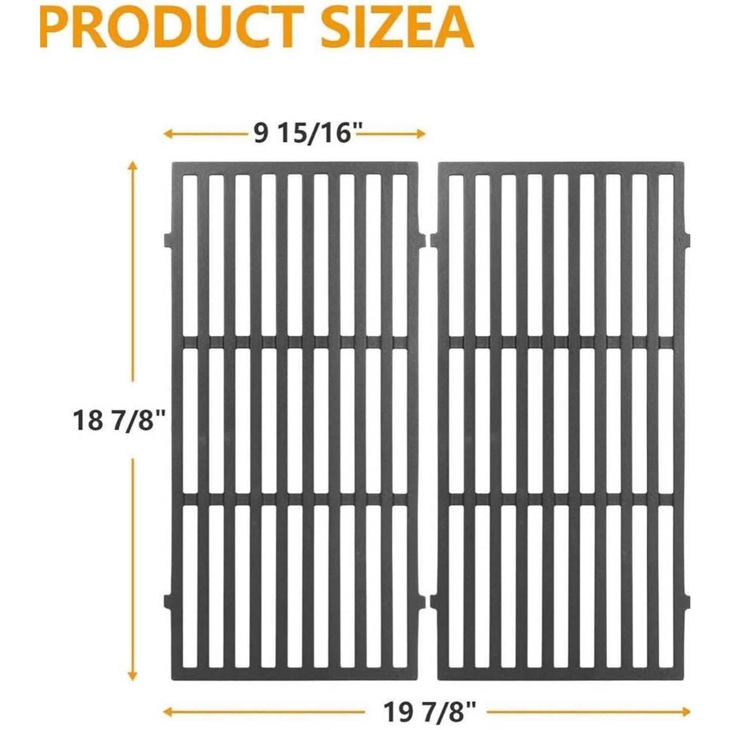 $15 obo BBQ-PLUS 18 7/8'' Cast Iron Grill Grates for Weber Genesis GS4 II E-210,II LX E/S 240 Gas Gr