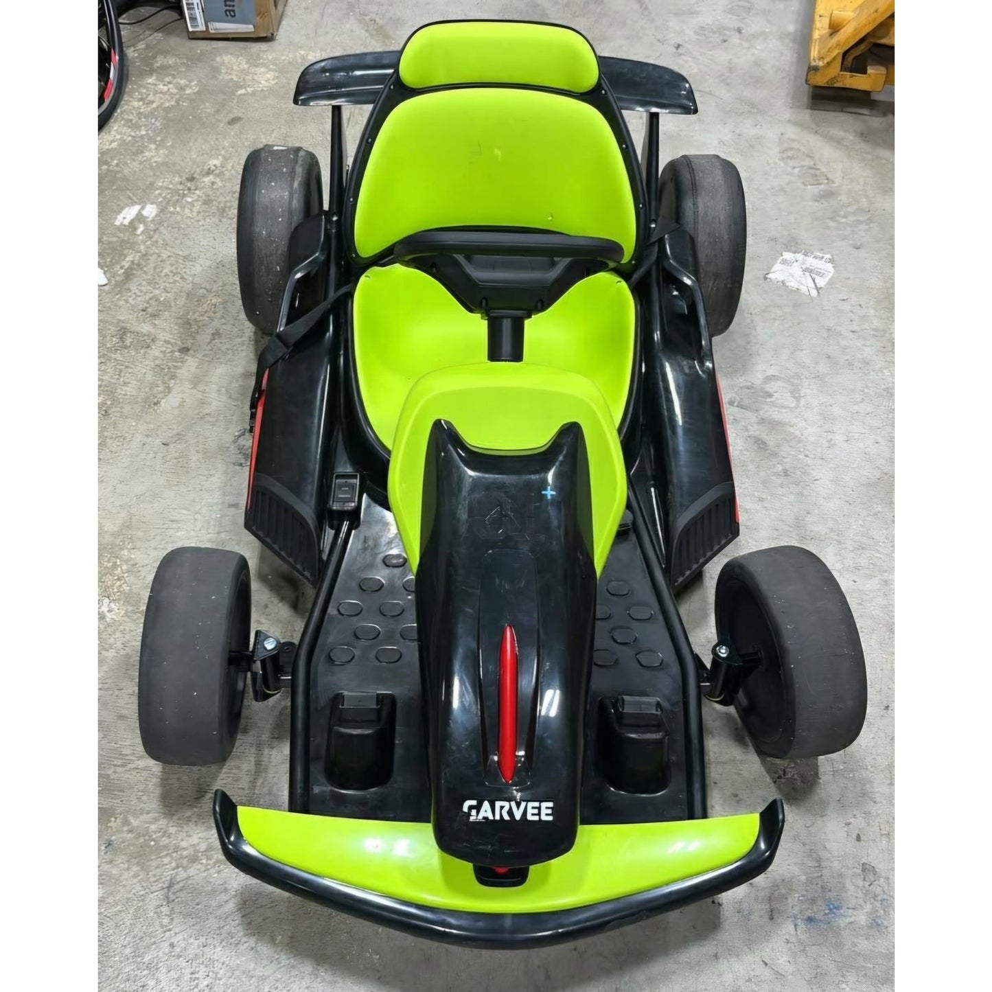 Garvee 24V Electric Go Kart for Kids 6-12 Years Old, Drift Kart with 2 * 200W Dual Motors, 8.1 MPH
