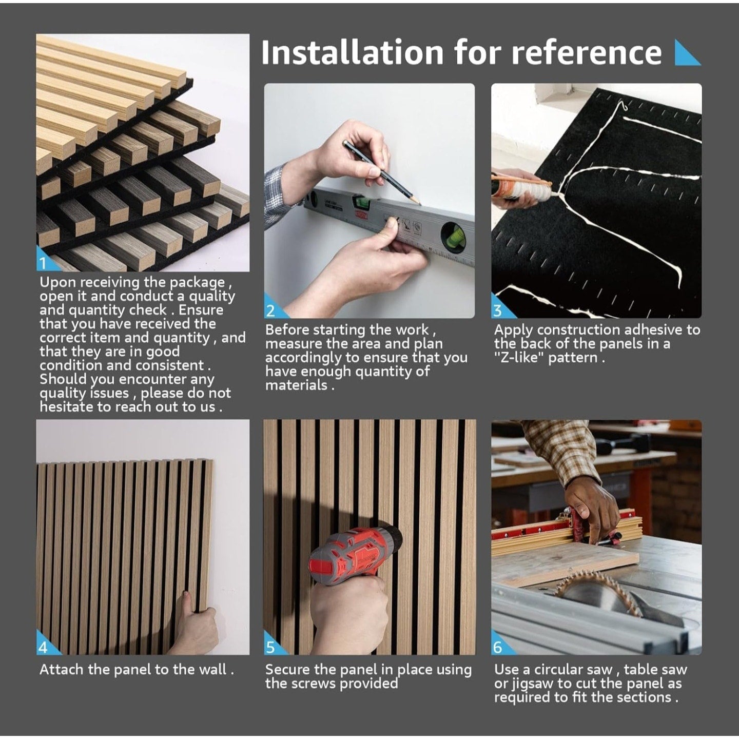 Art3d 2-Pack 108" x 12" Acoustic Wood Panels for Wall, Soundproof Wood Slat Panel for Wall and Ceil
