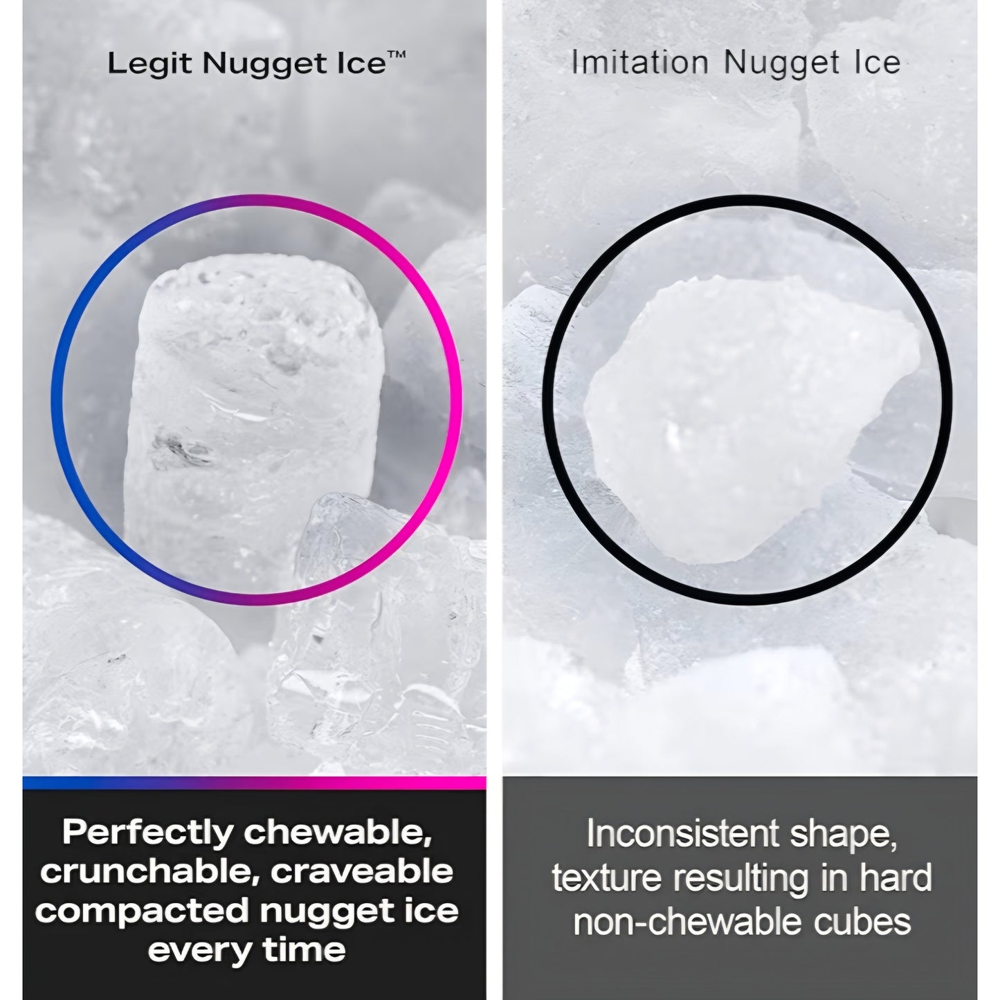 GE Profile Opal 2.0 XL Countertop Nugget Ice Maker, 1 Gallon Side Tank, 38 lbs/day, Soft Pellet Ice