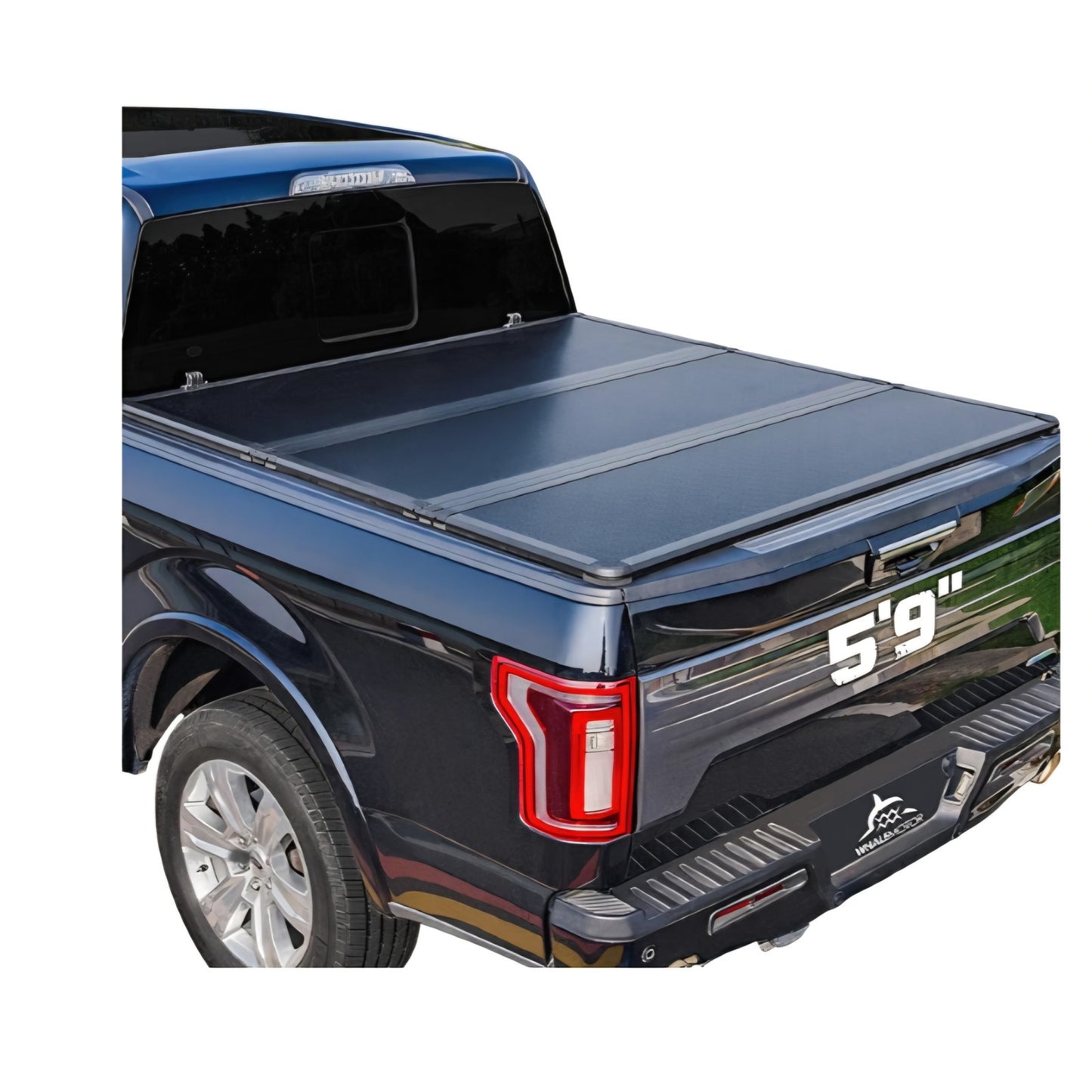 Hard Folding Truck Bed Tonneau Cover Compatiable with Chevy Silverado & GMC Sierra 1500(2007-2026)