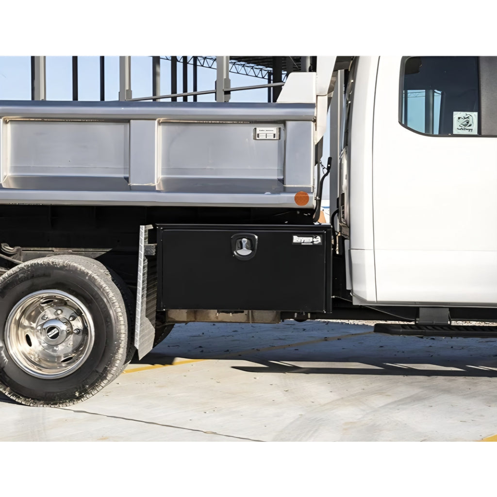 Truck Box with 3‑Point Compression Latch, 14 Ga Powder‑Coated 18x18x36