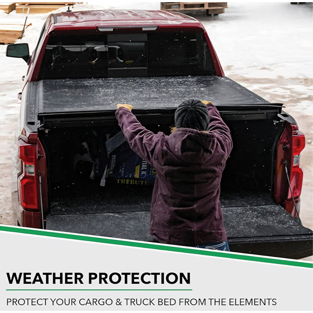 Gator ETX Soft Roll Up Truck Bed Tonneau Cover | 53306 | Fits 2004 - 2014 Ford F-150 5' 7" Bed (67"
