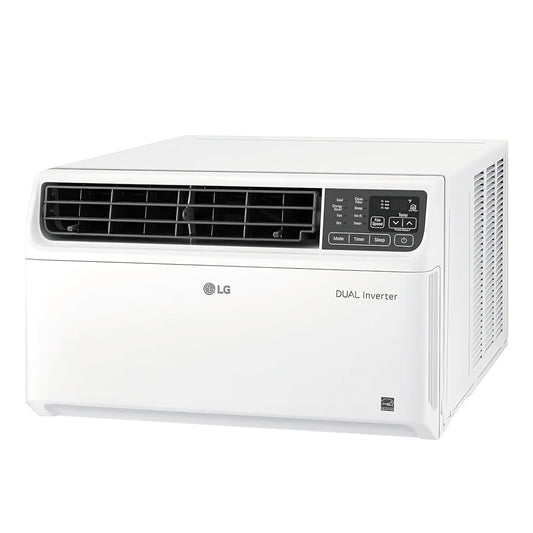LG 10,000 BTU Smart Window Air Conditioner, 115V, Cools 450 Sq. Ft. for Bedroom, Living Room, Apt