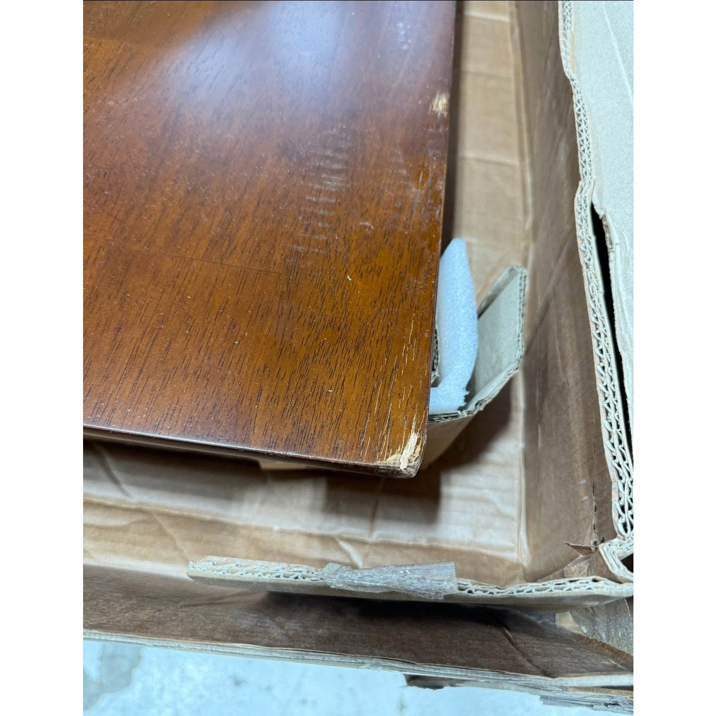 165 obo IC International Concepts, Writing Desk With Drawer, Solid Wood, Real Parawood, 48" W x 26" D x 30"