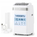 UTHFY 14,000 BTU Portable Air Conditioners, 4-In-1 Portable AC Unit With Dehumidifier/Cool/Fan