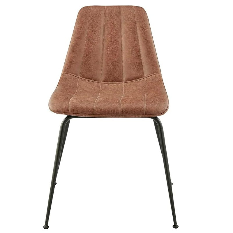 npd furniture and more Robert Faux Leather Dining Side Chair, (Set of 4)