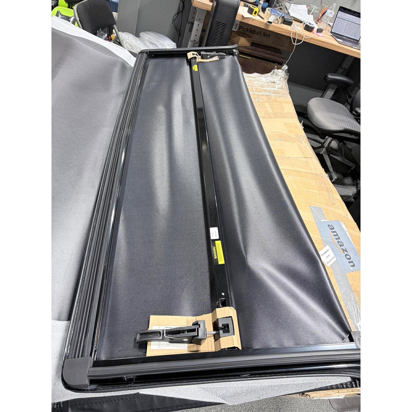 Soft Tri-fold Tonneau Cover Fits, Dodge Ram 1500 5.7ft Bed 2009-2026 (Classic & New) Without Rambox