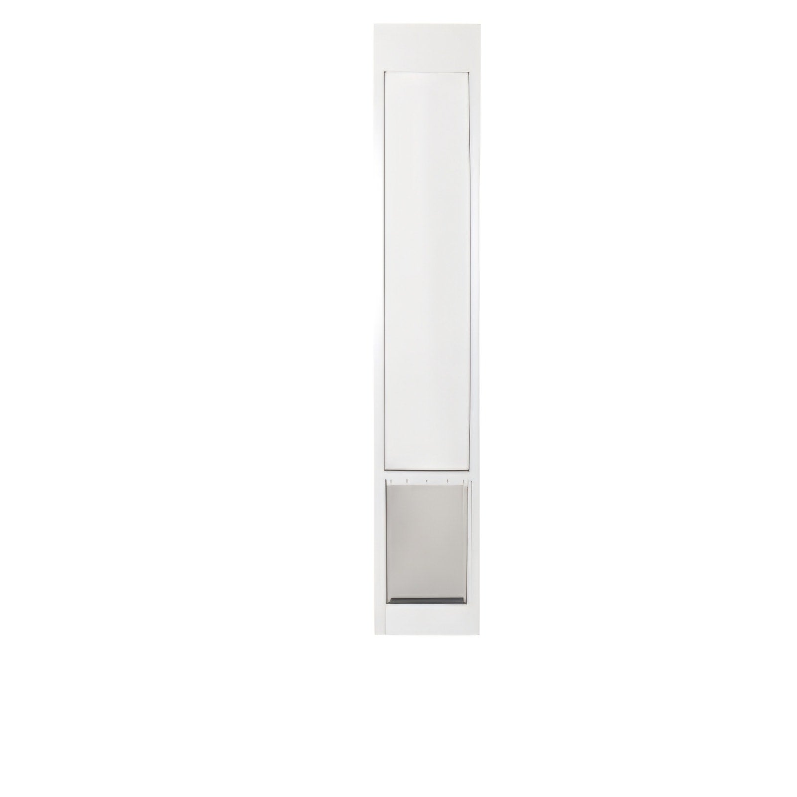 1-Piece Sliding Glass Pet Door for Dogs & Cats - Adjustable Height up to 80 11/16" Large-Tall