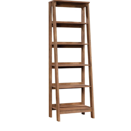 Sauder Trestle 5-Shelf Bookcase/ Book Shelf, Vintage Oak finish