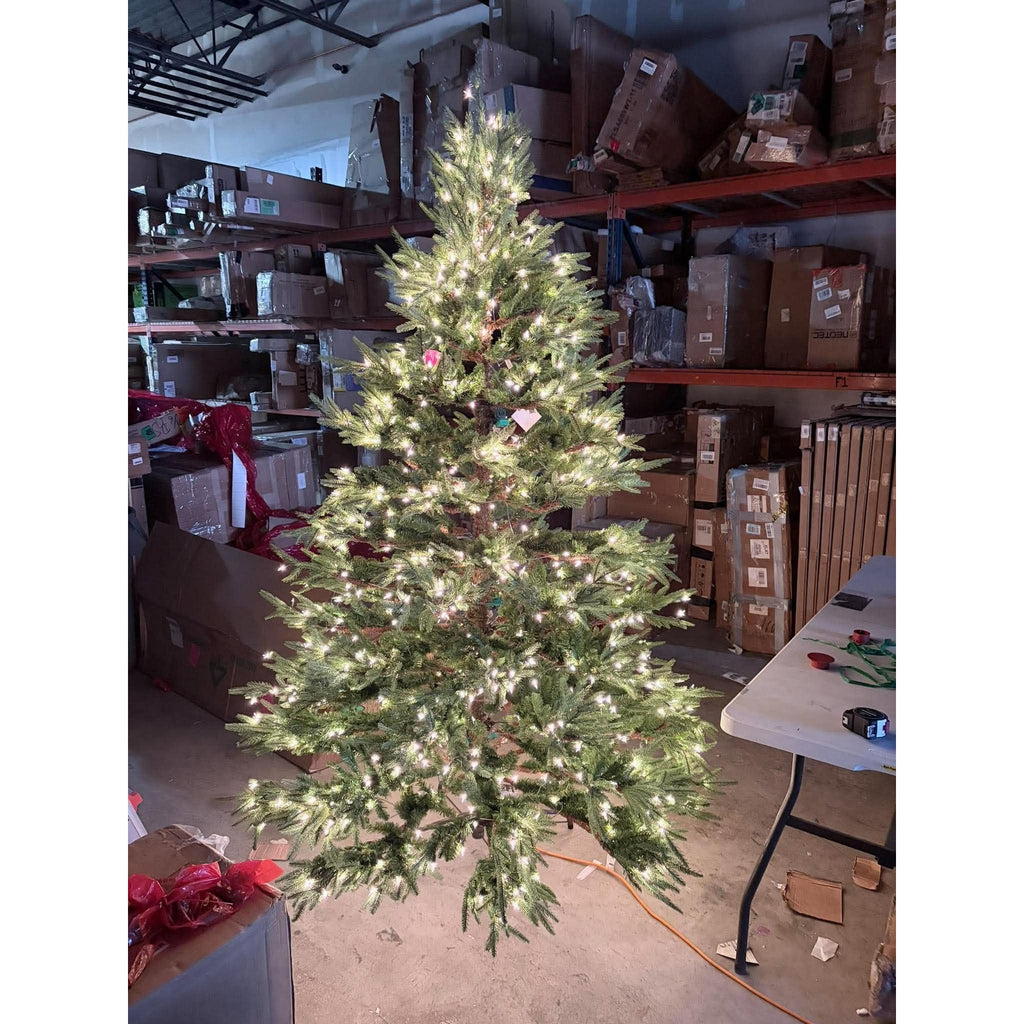 National Tree Company 7.5ft Pre-Lit Fraser Grande Artificial Christmas Tree
