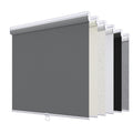 SUNOFF 35" W x 72" H, Grey Blackout Cordless Roller Shades Blinds