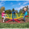 Gym Dandy Indoor & Outdoor Playground Equipment Teeter Totters, 360 Spinning Seesaw