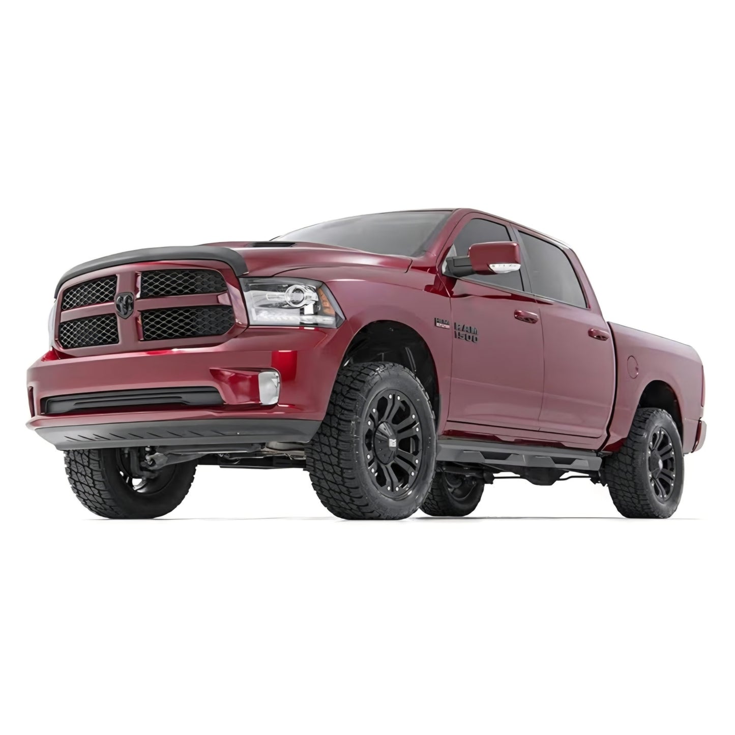 Rough Country 3" Suspension Lift Kit with M1 Struts & M1 Rear Shocks for Ram 1500 4WD (2012-2018)