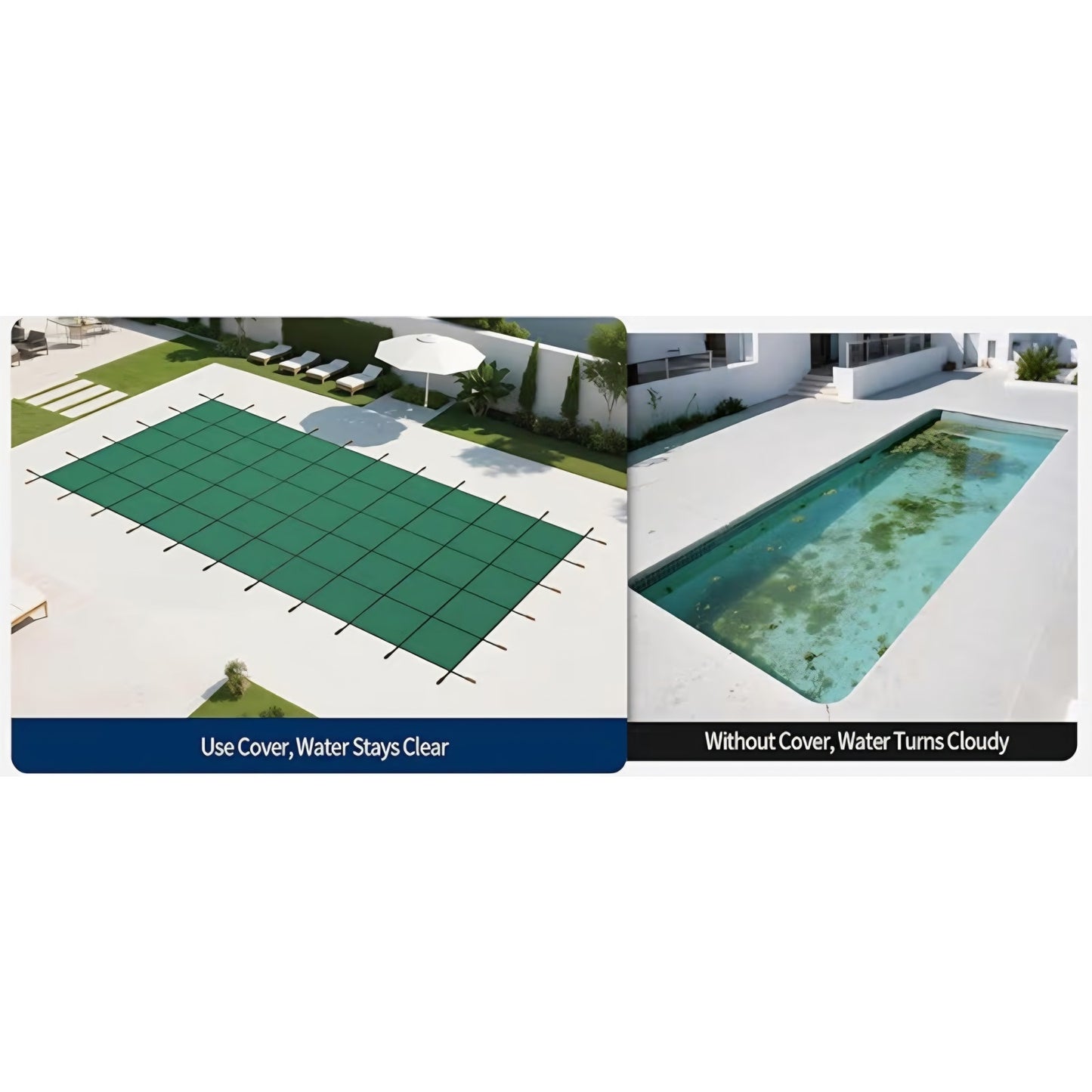 Inground Pool Safety Cover,Heavy-Duty Winter Safety Cover for Inground Swimming Pools