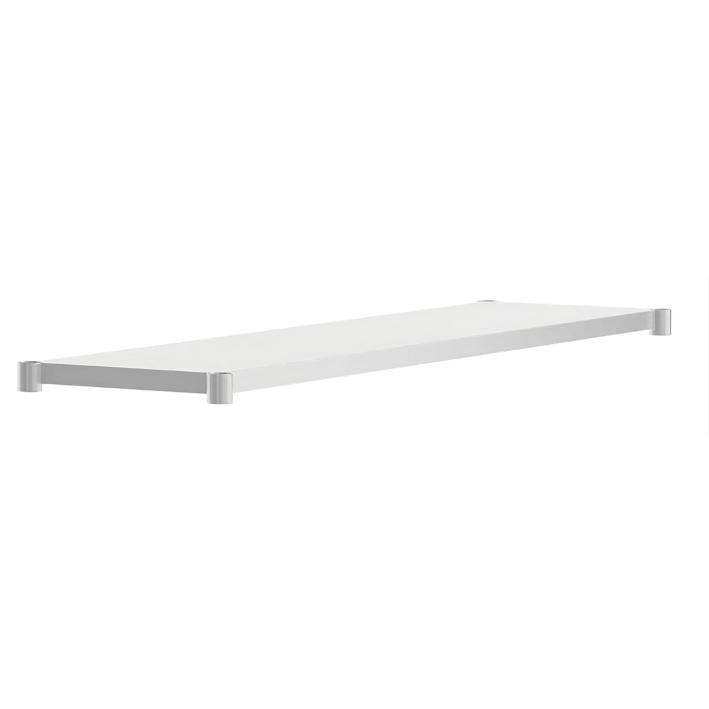Woodford Galvanized Under Shelf for Prep and Work Tables - Adjustable Lower Shelf for 16" x 65.4"