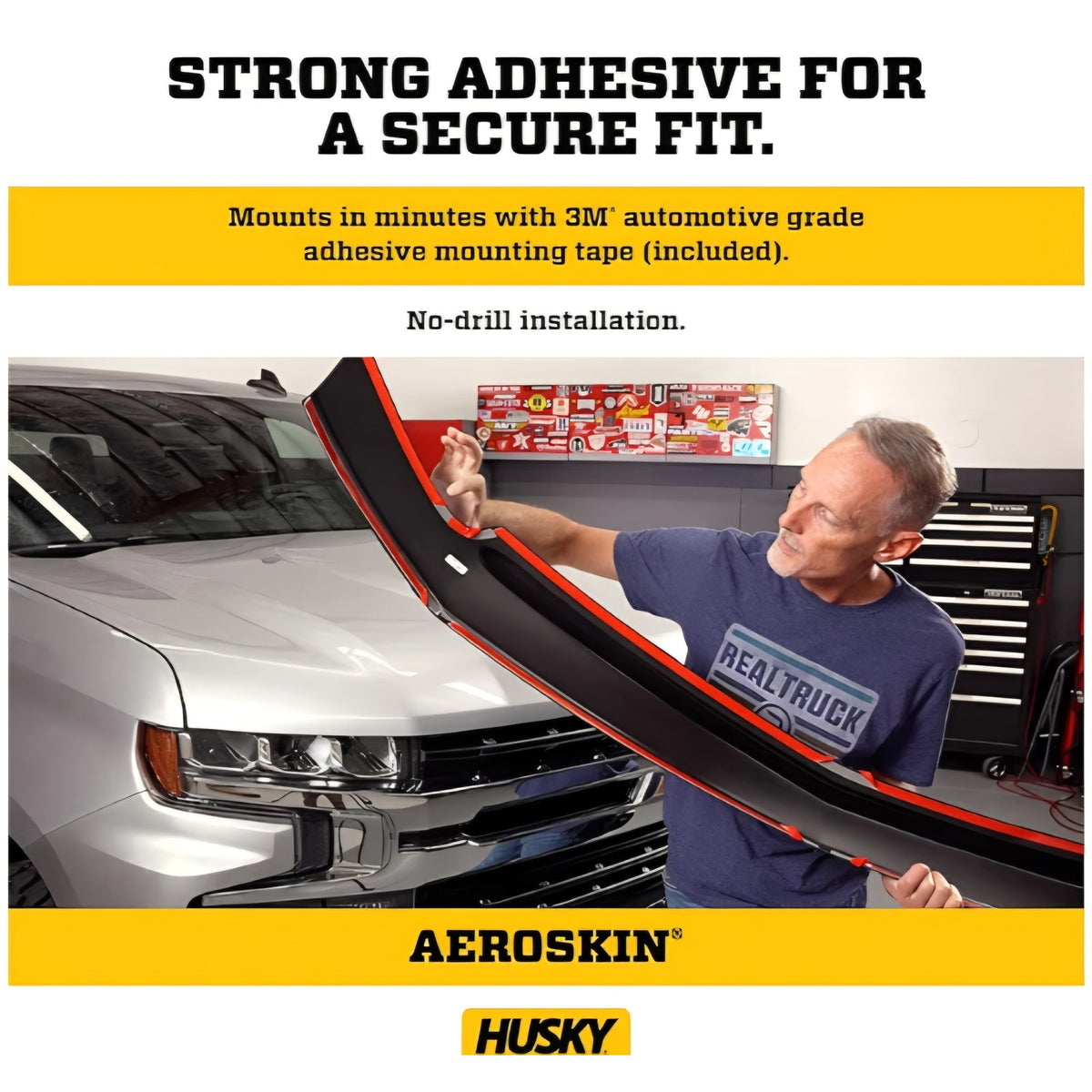 Husky Liners Aeroskin Hood Protector | Fits 2022-2026 Jeep Grand Cherokee