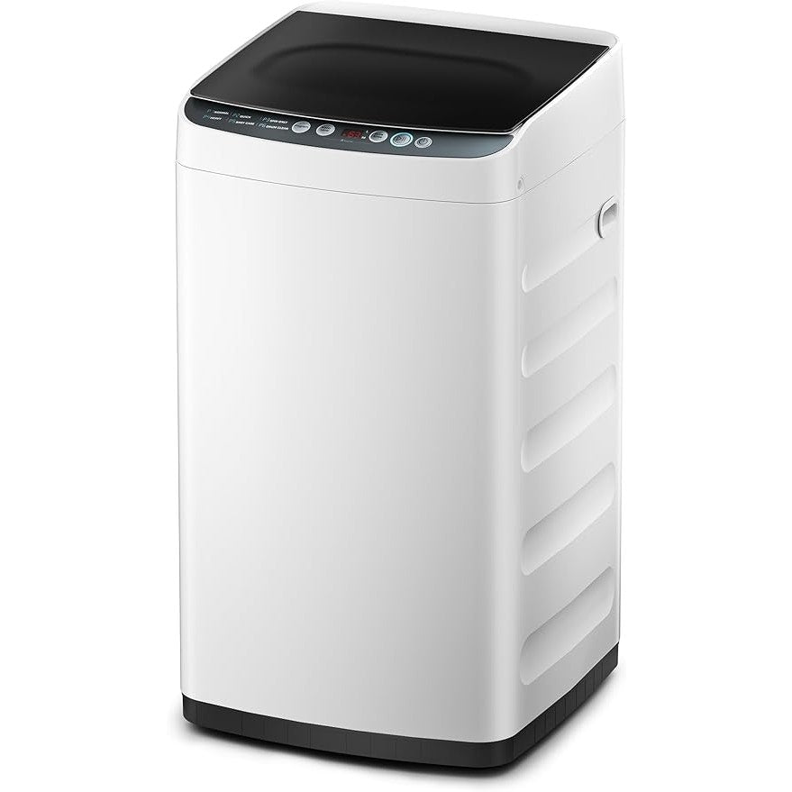 Midea Mobile Waschmaschine, 0,9 cu. ft., 6 Programme, Trommelreinigung, Kurzprogramm, Edelstahltrommel, Weiß