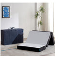 Odorless Foldable Mattress Medium Twin Size 75" x 38" x 6"