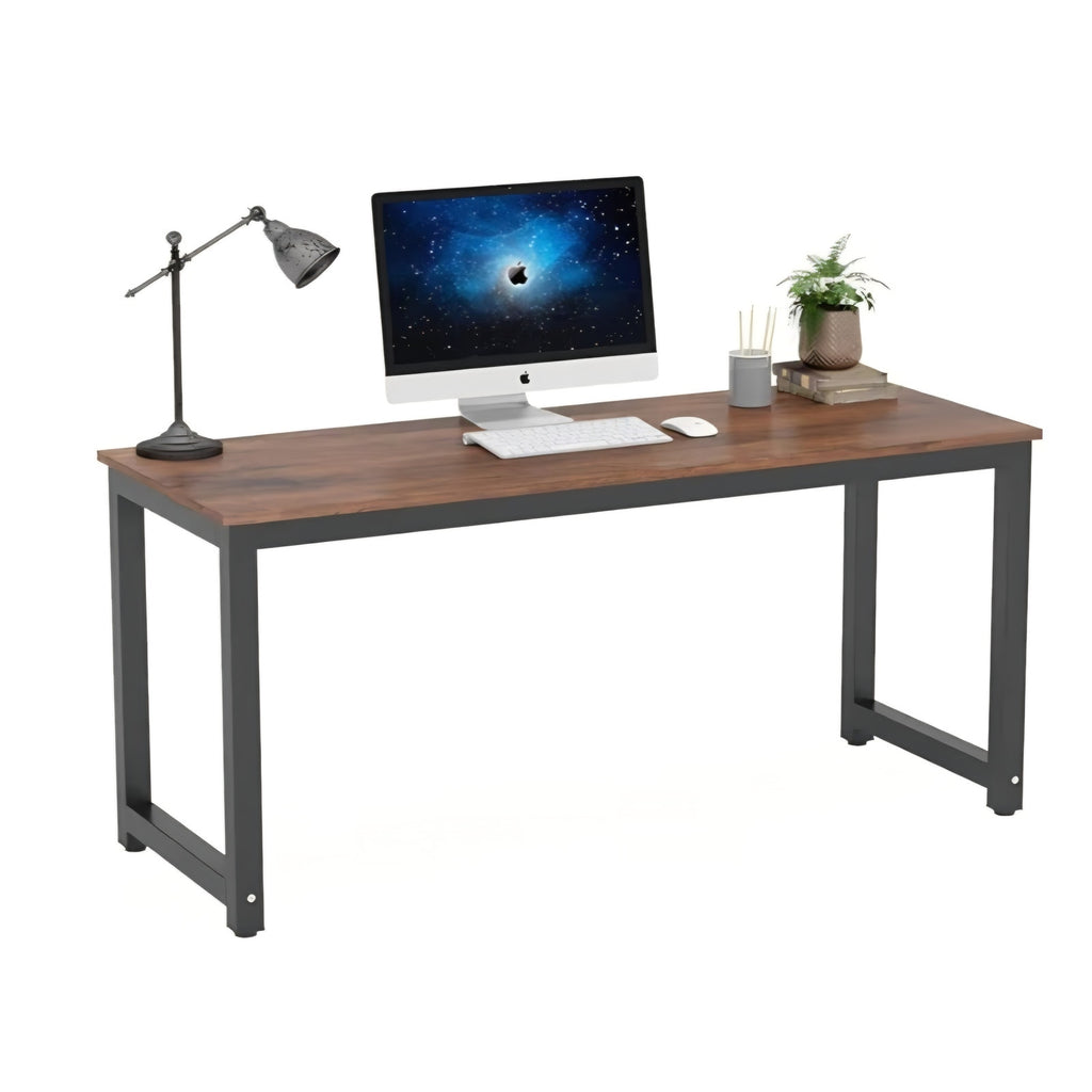 Tribesigns Computer Desk, 63 inch Large Office Desk Computer Table Study Writing Desk