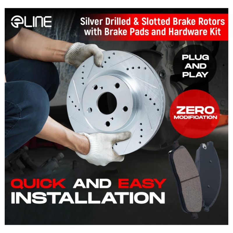 Brake Kit Fits 2011-2017 Ford Explorer 2011-2019 Ford Flex,Taurus
