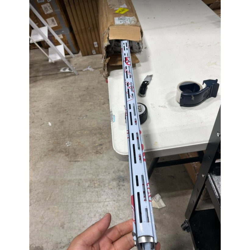 Pool Deck Drain Channel 1-1/4" W 12 Pcs,Pool Drain,Silver Channel Drain Linear Trench Drain