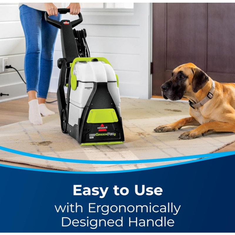 BISSELL Big Green PET PRO Carpet Cleaner, XL DirtLifter PowerBrush 8-row PowerBrush