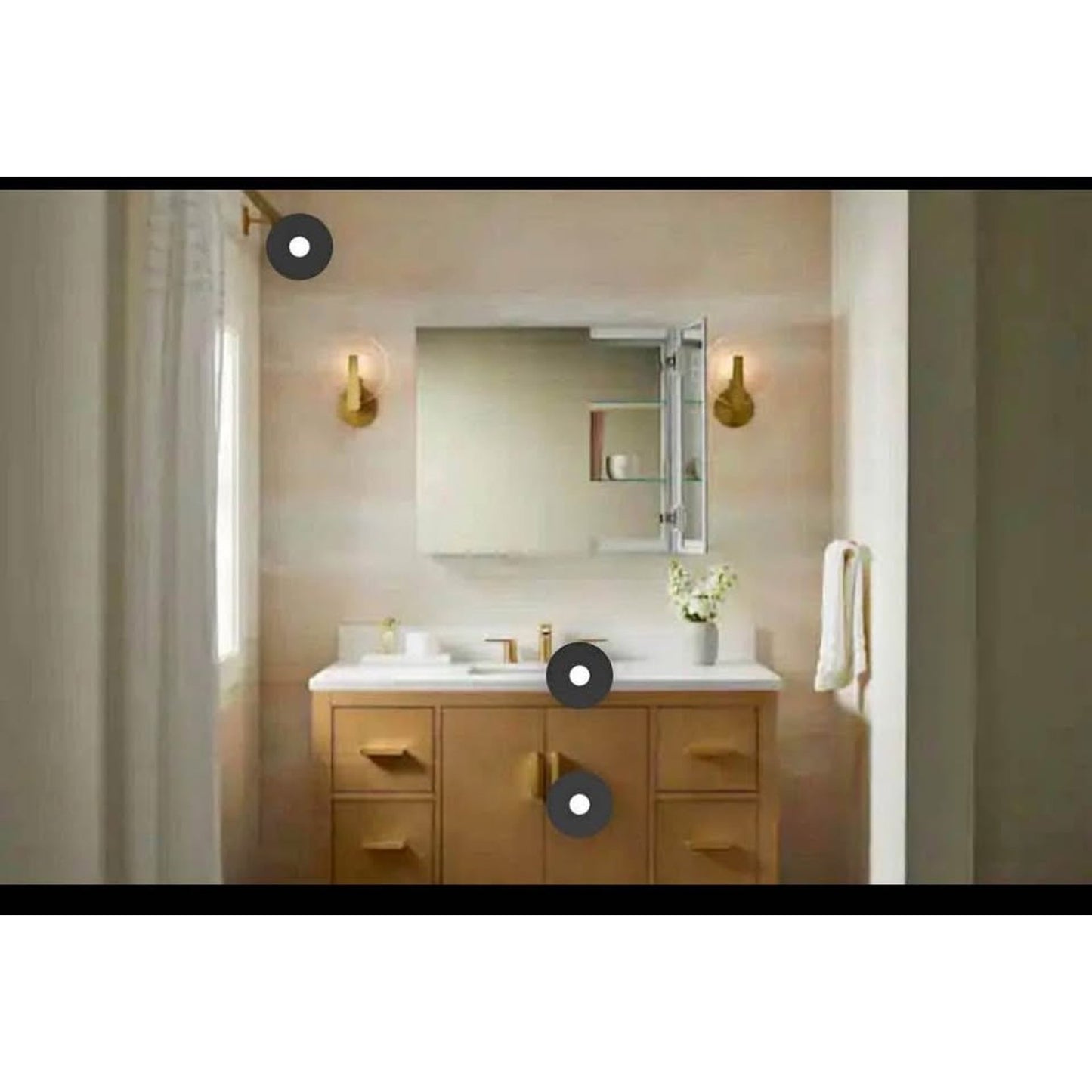 KOHLER Embark Premium Xl 30 in. x 36 in. Two-Door Rectangular Medicine Cabinet with Mirror