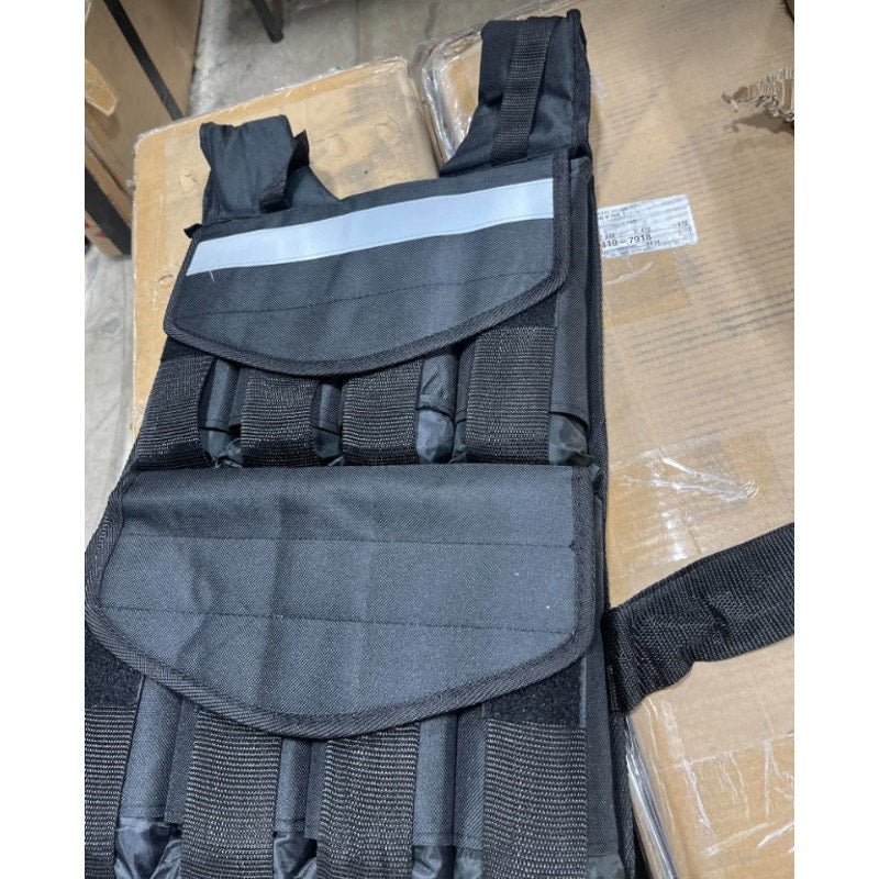 ZENY Adjustable Weighted Vest for Men Women, 30lb/40lb/60lb Fitness Vest with Reflective Strip