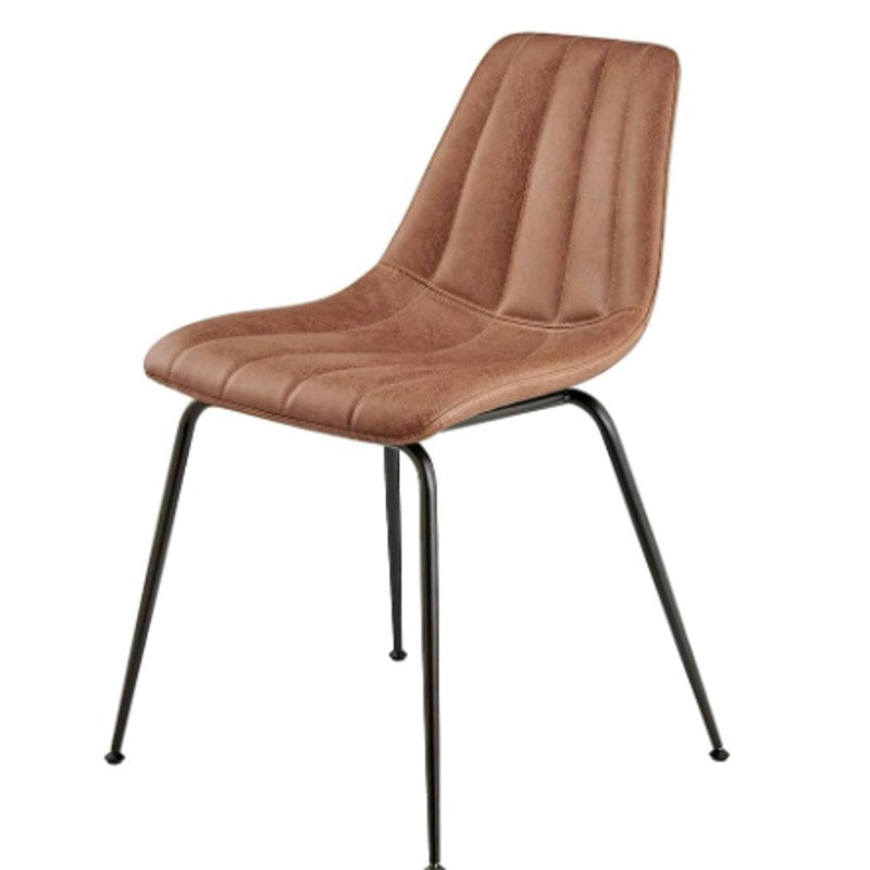 npd furniture and more Robert Faux Leather Dining Side Chair, (Set of 4)