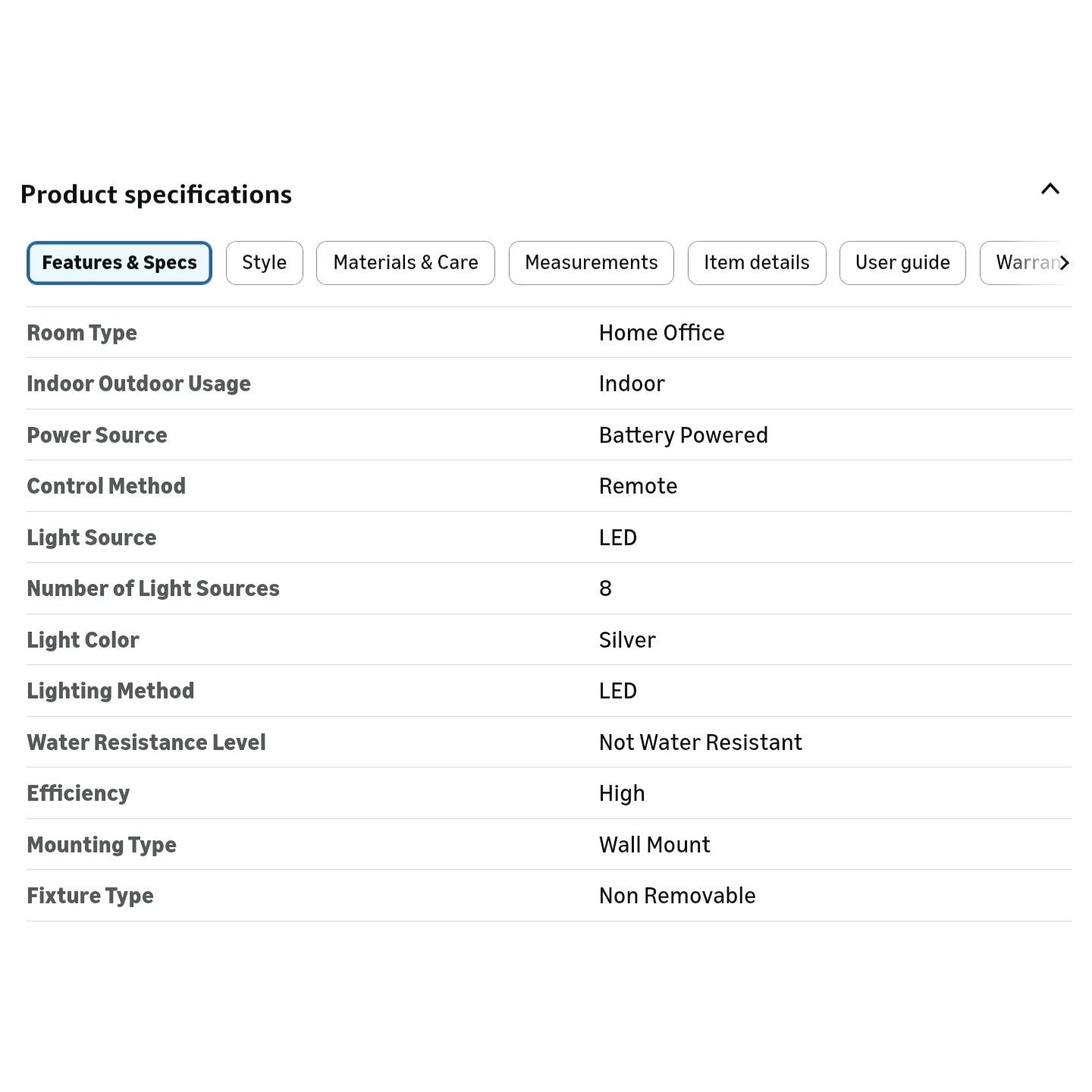 8 Pcs 6.6ft/ 2 Meter Plaster in LED Channel Trimless Single Sided LED Diffuser
