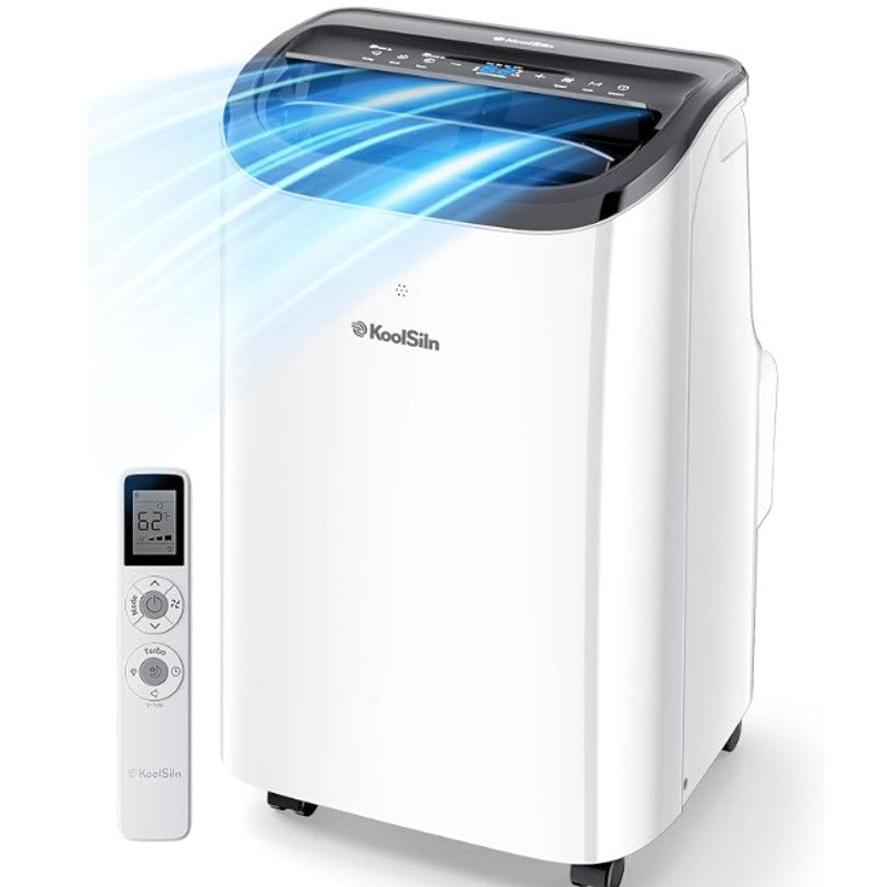 12,000 BTU Portable Air Conditioner Cools Up to 550 Sq.Ft, Auto-Evaporation Low Noise Portable AC