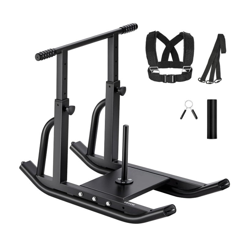 VEVOR Weight Sled,Workout Sled for Push-Pull Running & Strength Training Compatible 1/2 in Weight