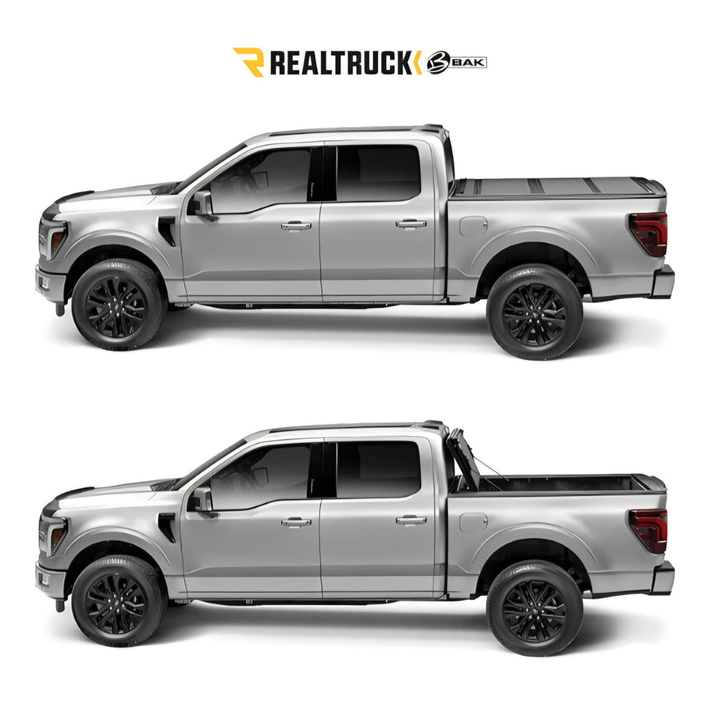 RealTruck BAK BAKFlip MX4 Hard Folding Truck Bed Tonneau Cover Dodge Ram 1500 2019-2026