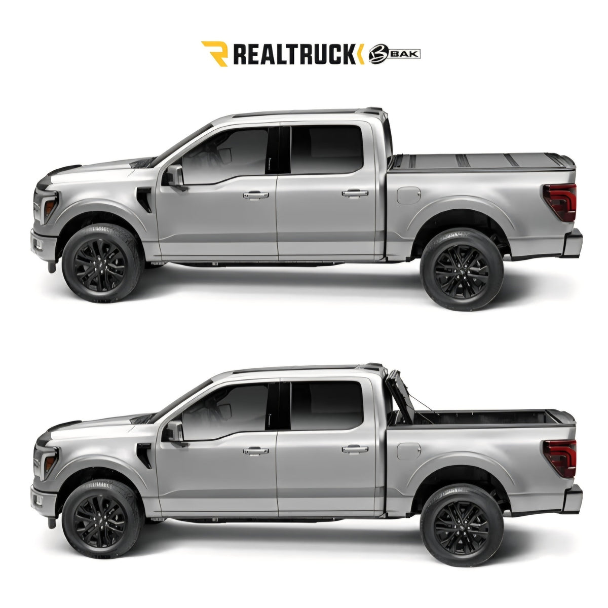 RealTruck BAK BAKFlip MX4 Hard Folding Truck Bed Tonneau Cover Dodge Ram 1500 2019-2026