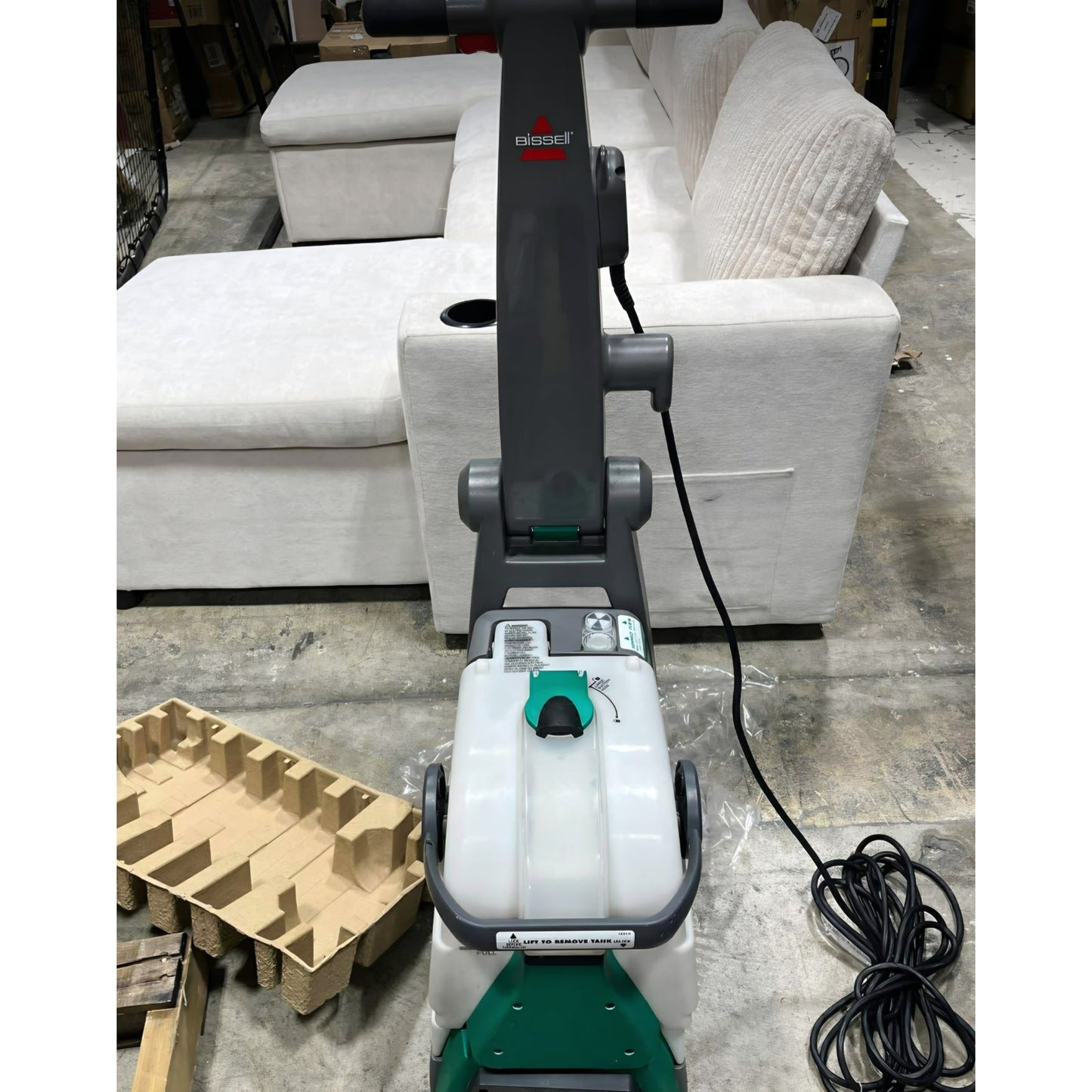 BISSELL® Big Green® Professional Carpet Cleaner with XL DirtLifter PowerBrush, 9-inch Long Reach Ho