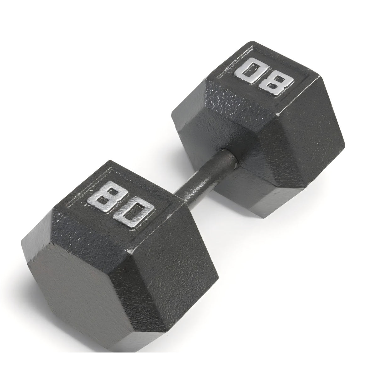 Marcy Cast Iron Hex Dumbbells Collection - Available size from 80 lb, SOLD INDIVIDUALLY