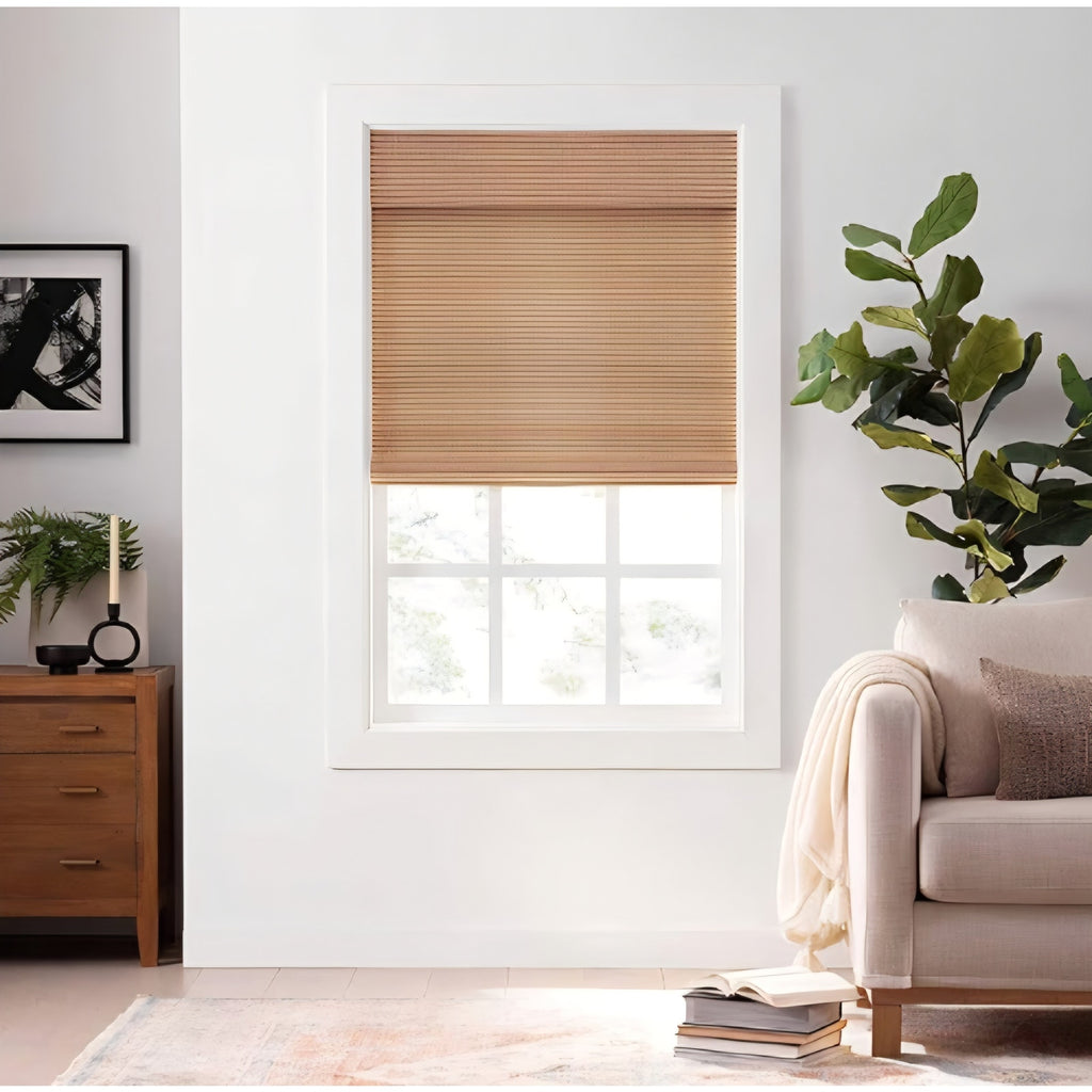 Bamboo Roman Shades for Windows (36" x 72")