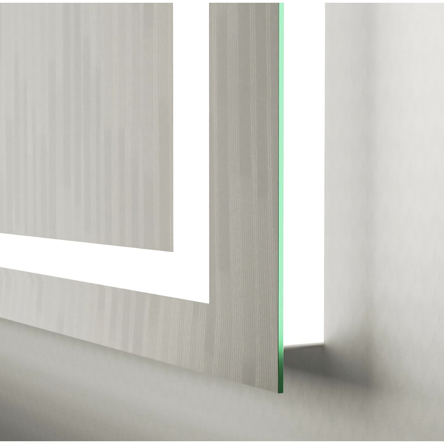 Amorho LED Bathroom Mirror 60'' X36'' with Front and Backlight, Large Dimmable Wall Mirrors