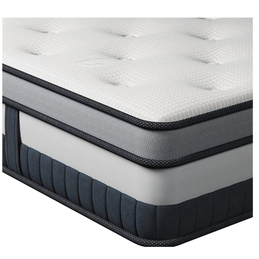Vesgantti Full Mattress 8 Inch Innerspring Multilayer Hybrid Full Size Mattress - Ergonomic Design