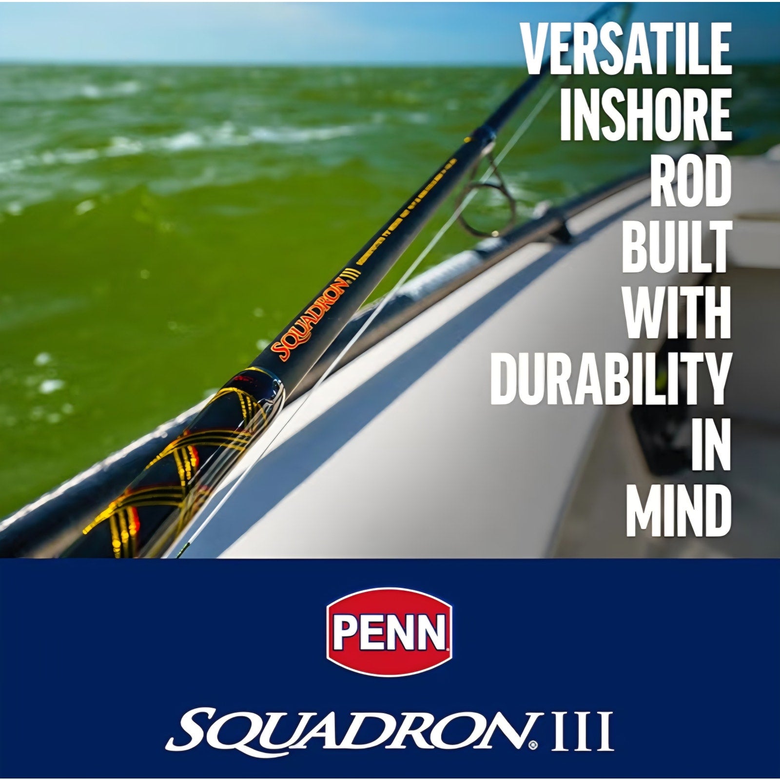 PENN Squadron III Inshore Spinning Fishing Rod