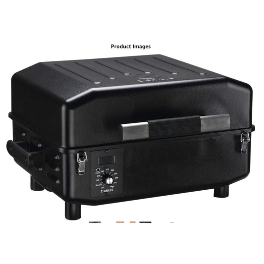 Z GRILLS ZPG-200A Portable Wood Pellet Grill & Electric Smoker – Camping BBQ Combo with Auto Temperature Control