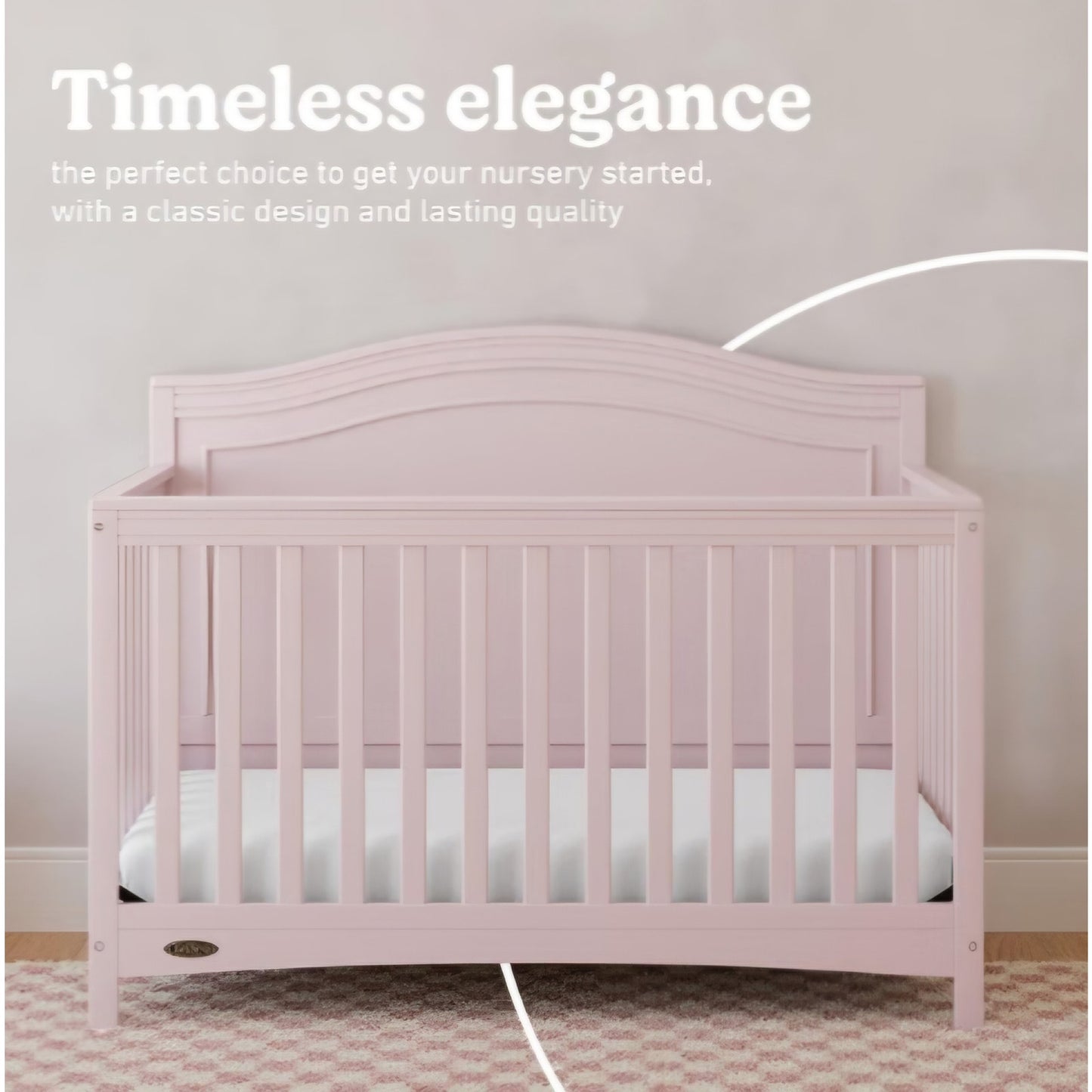 Graco Paris 4-in-1 Convertible Crib – GREENGUARD Gold Certified
