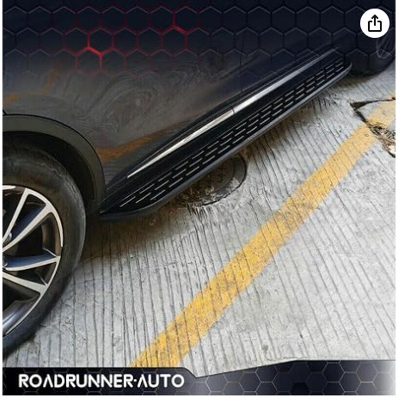 2Pcs Door Fixed Running Board Side Step Compatible with Toyota Grand Highlander Lexus