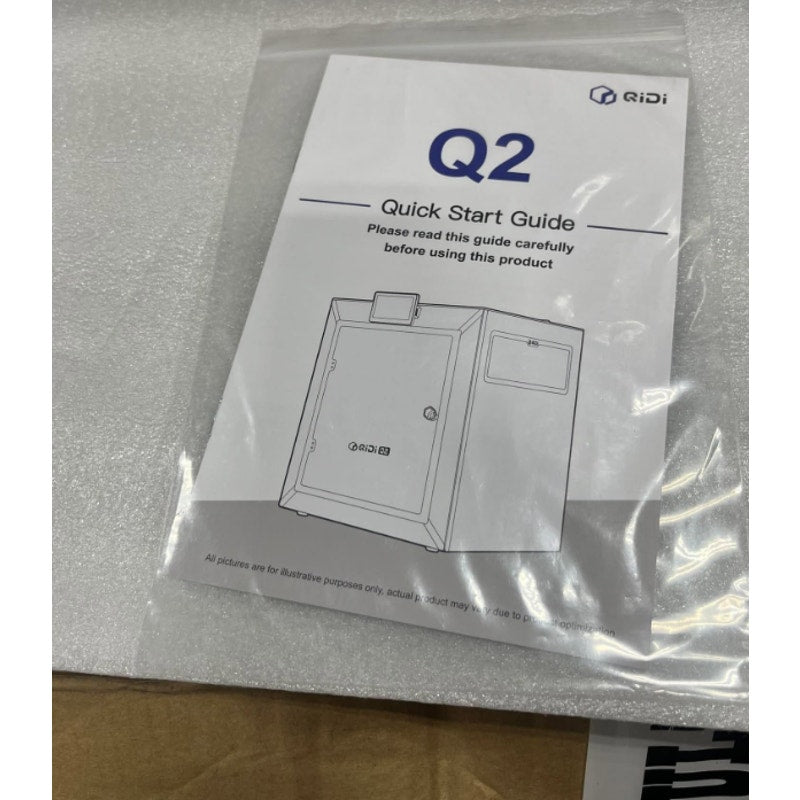 QIDI Q2 3D Printer, 65℃ Heated Chamber and 370℃ Nozzle Unlock PPS-CF ultra air filtration