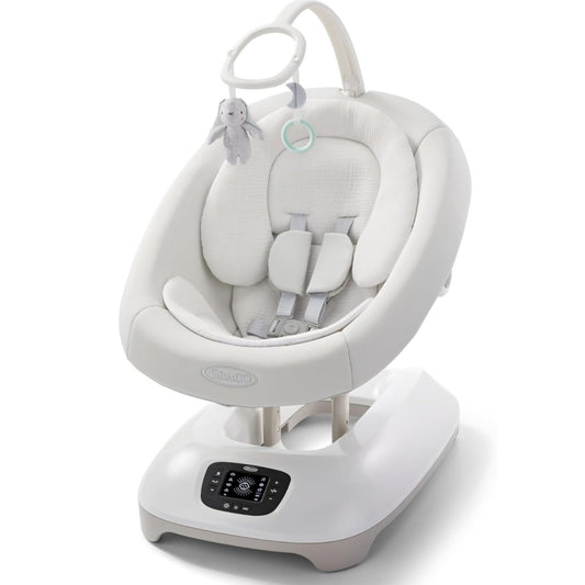 Graco SmartSense Baby Swing with Cry Detection Technology, Soothing Motions and Calming Vibrations, Comfortable Infant Support, Rori