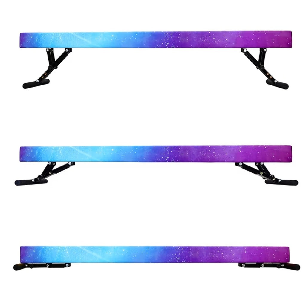 Adjustable balane Beam for Kids - 8FT Gymnastics Beam - high and Low Floor Beam