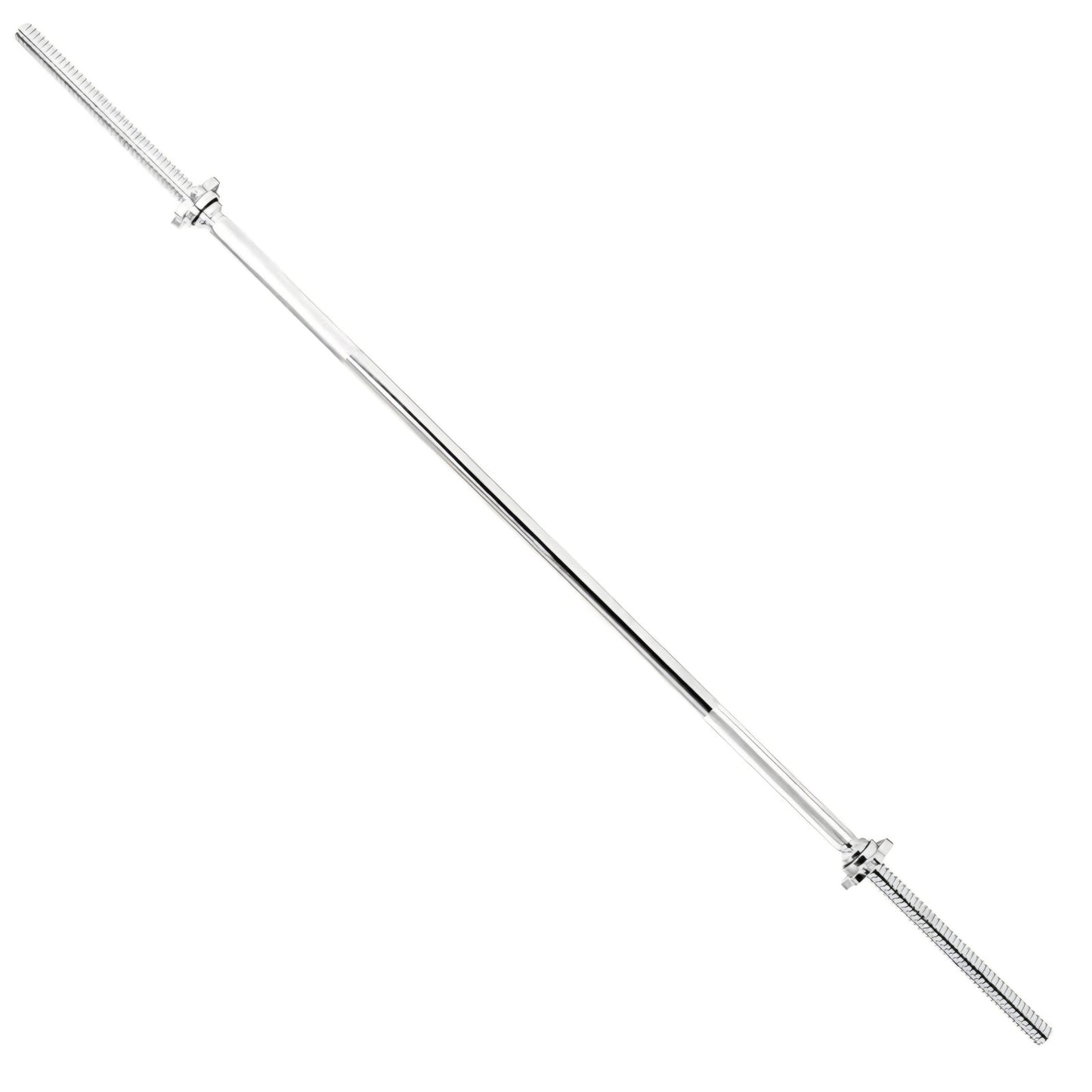 Sunny Health & Fitness 60-Inch Chrome Barbell Bar or High-Density Foam Barbell Pad – Strength