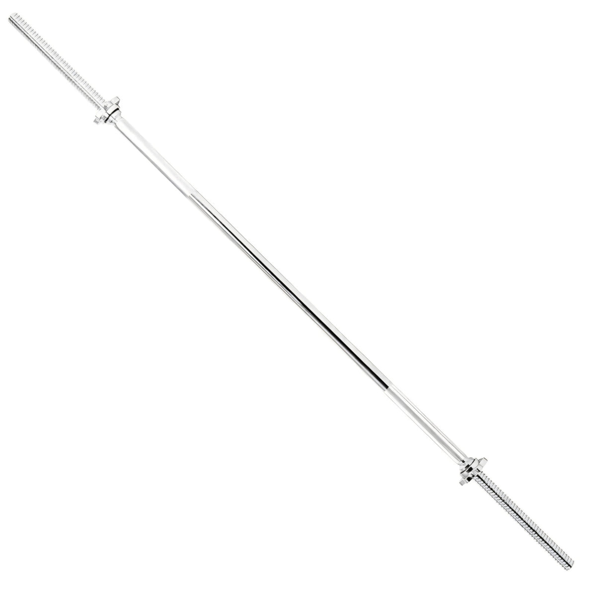 Sunny Health & Fitness 60-Inch Chrome Barbell Bar or High-Density Foam Barbell Pad – Strength