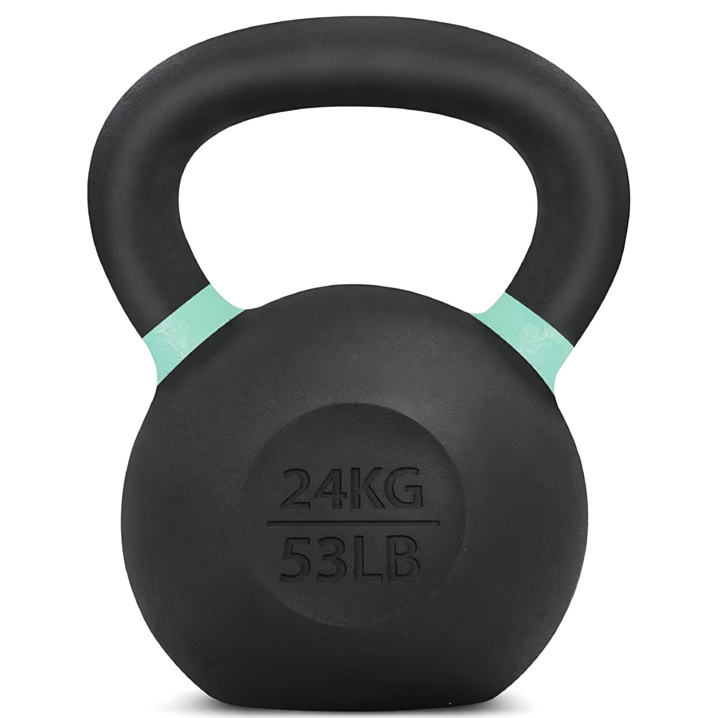 Yes4All Powder Coated Kettlebell, Cast Iron Core Kettlebells 53 lb
